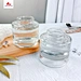 Crystal white material with thick bottom honey bottle